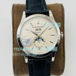 ZF Factory Patek Philippe Complications White Dial Perpetual Calendar Watch 38MM